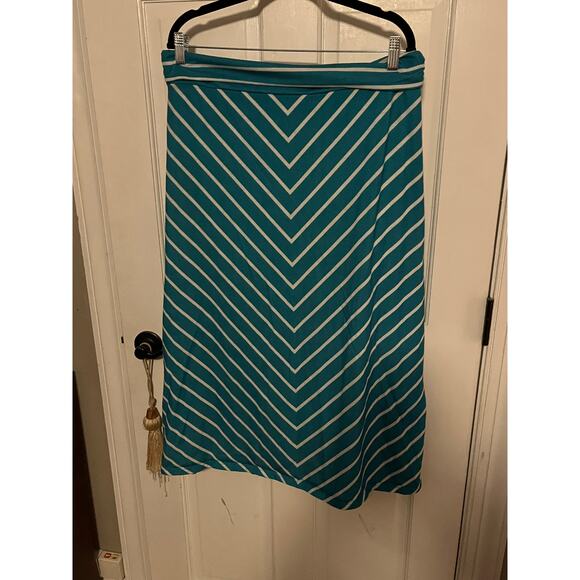 Faded Glory Blue & White Dress – Size XL – Casual & Comfortable, Perfect - Picture 1 of 2